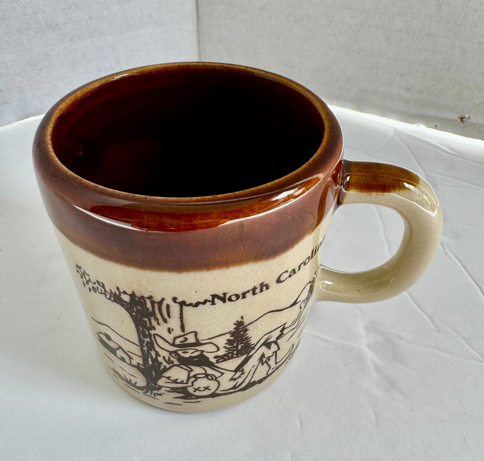 Vintage North Carolina Coffee Mug 3\