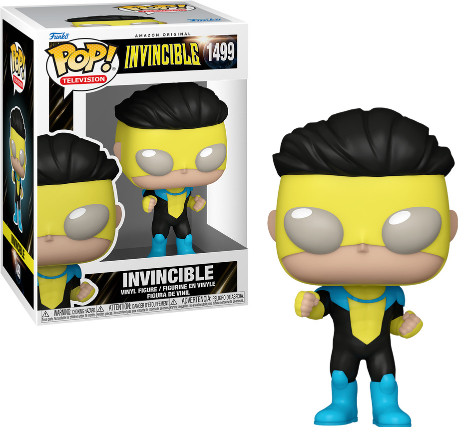 Funko Pop Invincible with Fists #1499 Vinyl Figure - **Ships Fast**