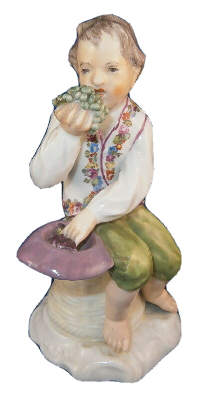 Antique 18thC Kloster Veilsdorf Porcelain Figurine Figure Porzellan Figur German