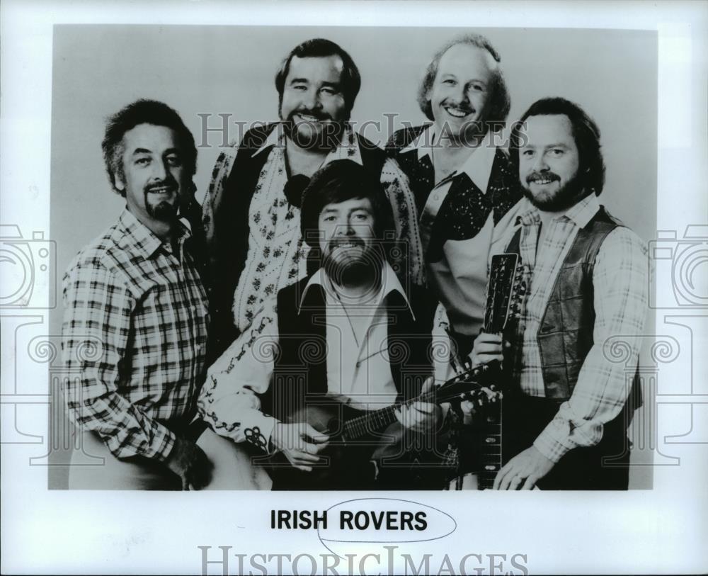 1987 Press Photo Musicians Irish Rovers - spp41556