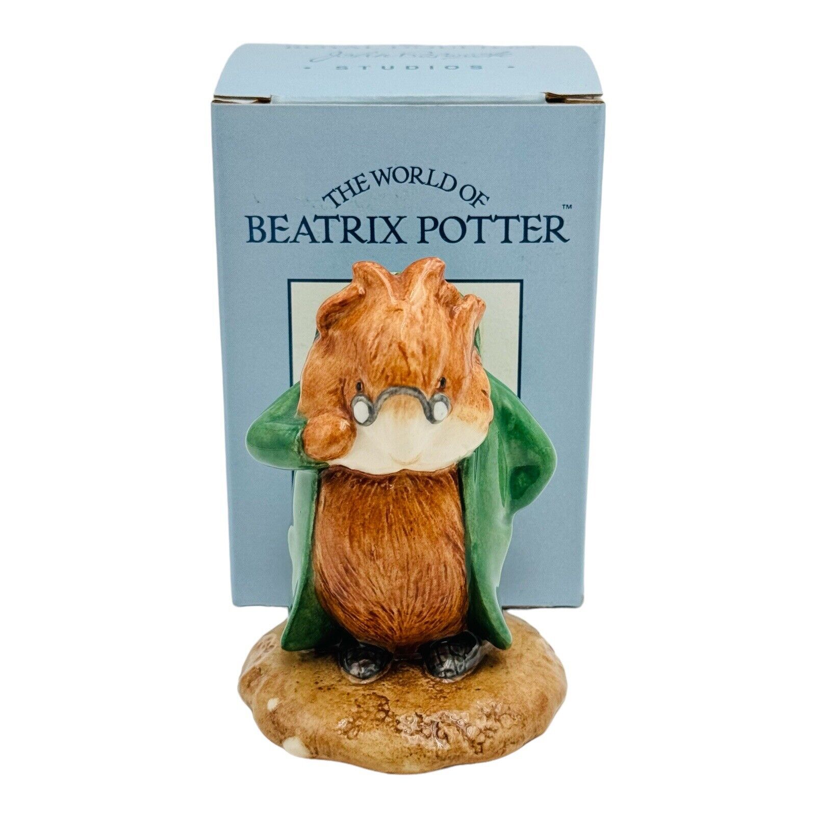 Beswick Beatrix Potter Head Gardener Figurine Guinea Pig 2002 VTG IN BOX RARE