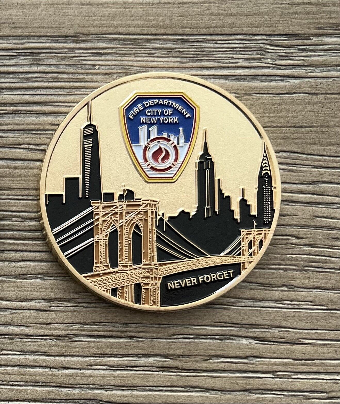 FDNY Challenge Coin Brooklyn Borough Command