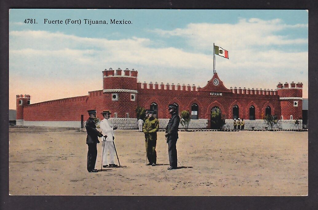 FUERTE (FORT) TIJUANA, MEXICO - 1910'S