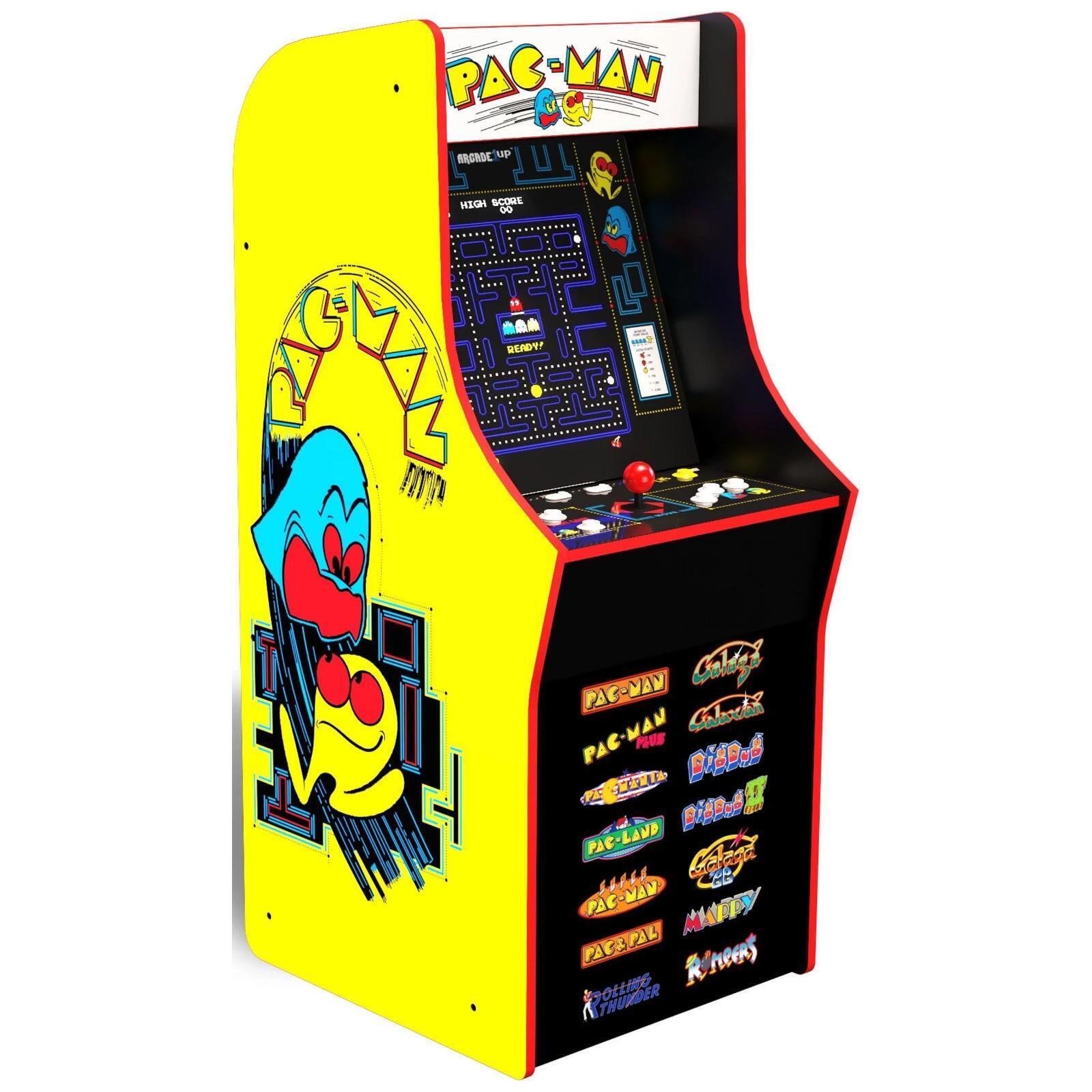 PAC-MAN Arcade1Up Arcade Video Game Machine 4-FtTall Cabinet 14 Classic Games
