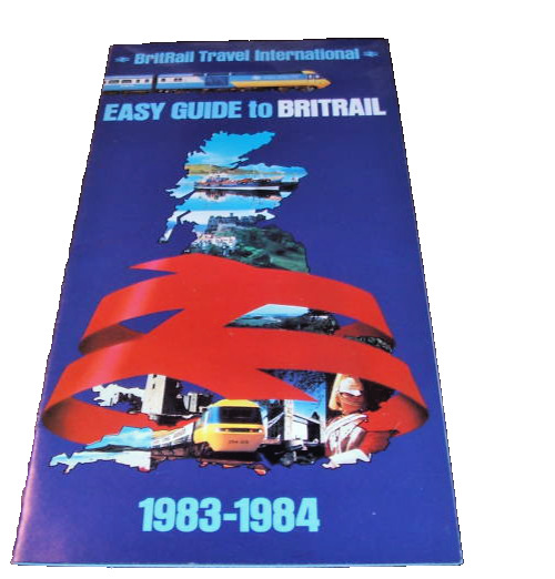 1983-1984  BRITISH RAIL EASY GUIDE TO BRITRAIL
