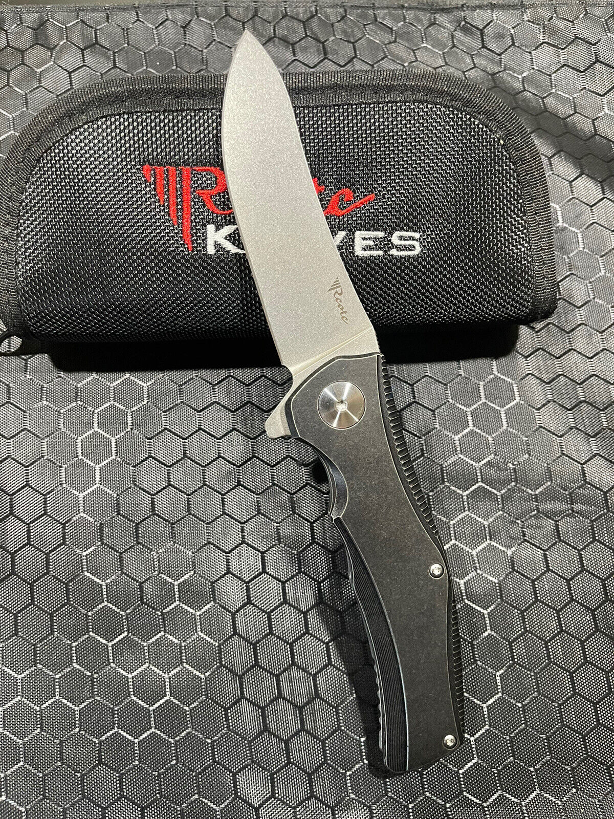Reate Knives Hills. Titanium Scales And Clip. S35VN Blade. Discontinued.