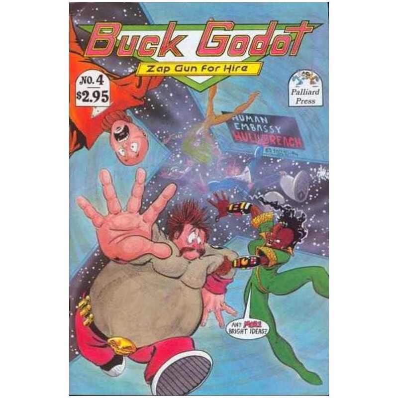 Buck Godot-Zap Gun for Hire #4 Palliard Press comics VF+ [o~