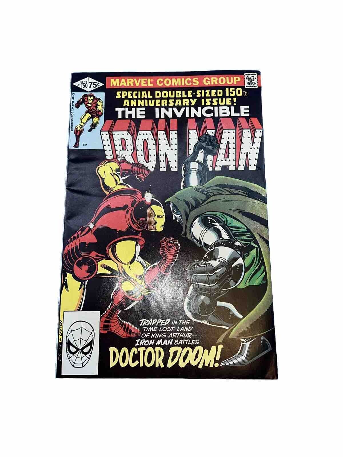Iron Man #150 Marvel Comics Doctor Doom VGC