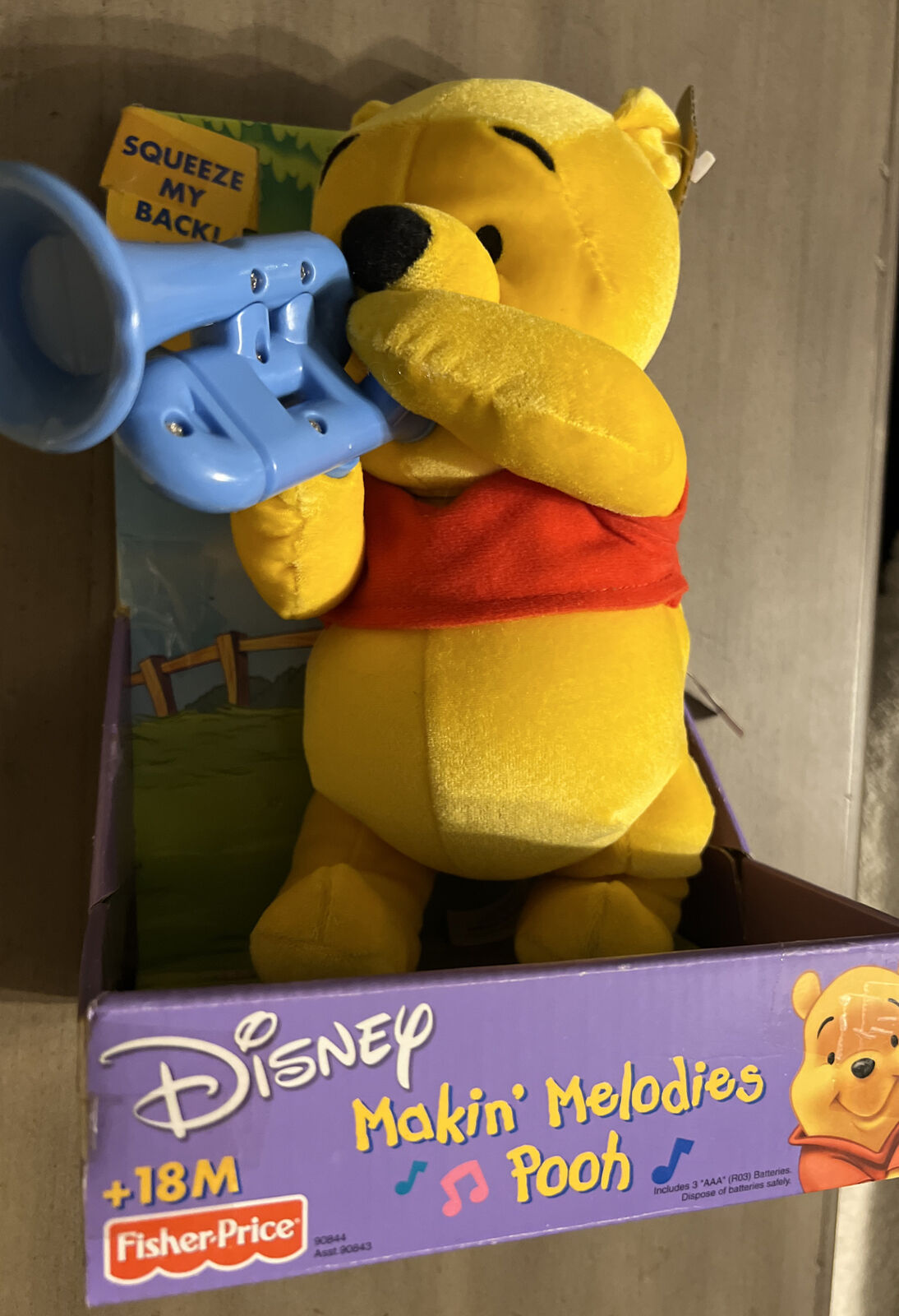 2002 Fisher Price Disney Winnie the Pooh Makin\' Melodies Tigger Pooh  Toy New