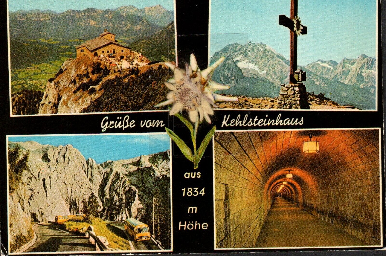 Postcard 4x6 Unposted Kehlsteinhaus 1834 m Hohe [o]