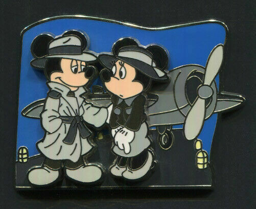 Disney Pins Mickey Mouse & Minnie Casablanca Great Movie Ride Movie Moments Pin
