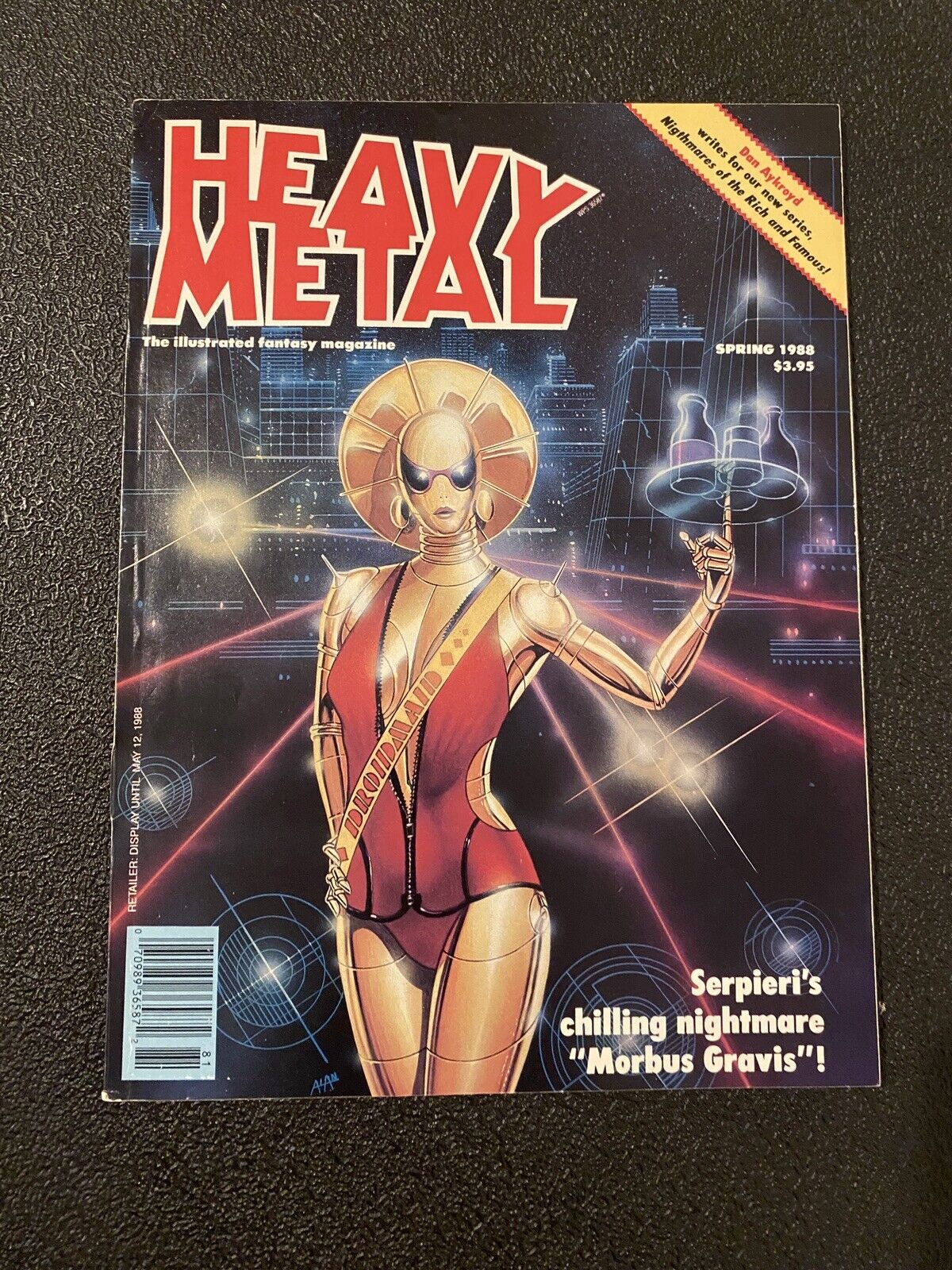 Heavy Metal Magazine Vol 12 #1 (Spring 1988) Moebius Druuna Story