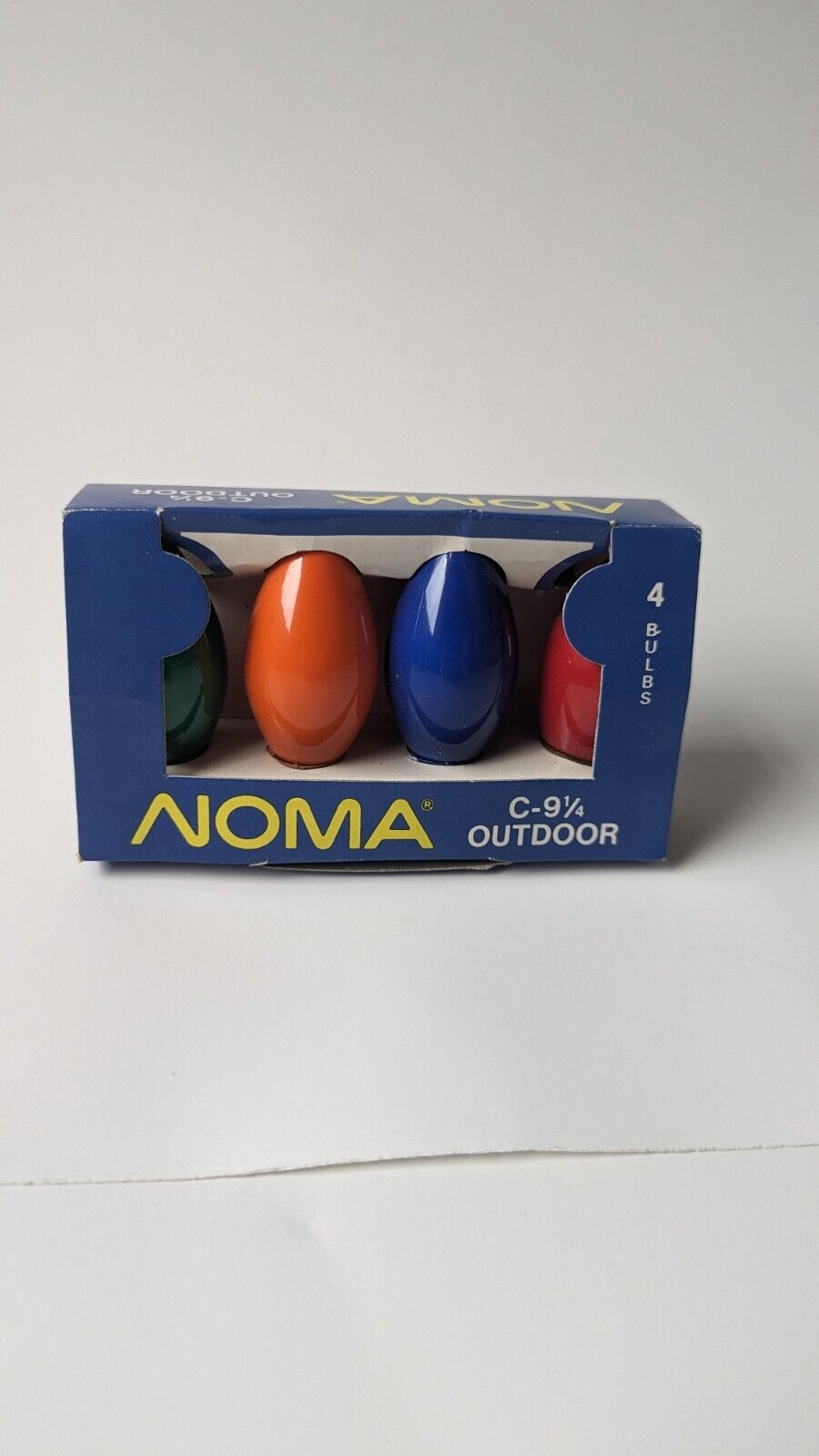 Vintage NOMA C-9 1/4 Outdoor Bulbs Christmas Lights Assorted C9.25