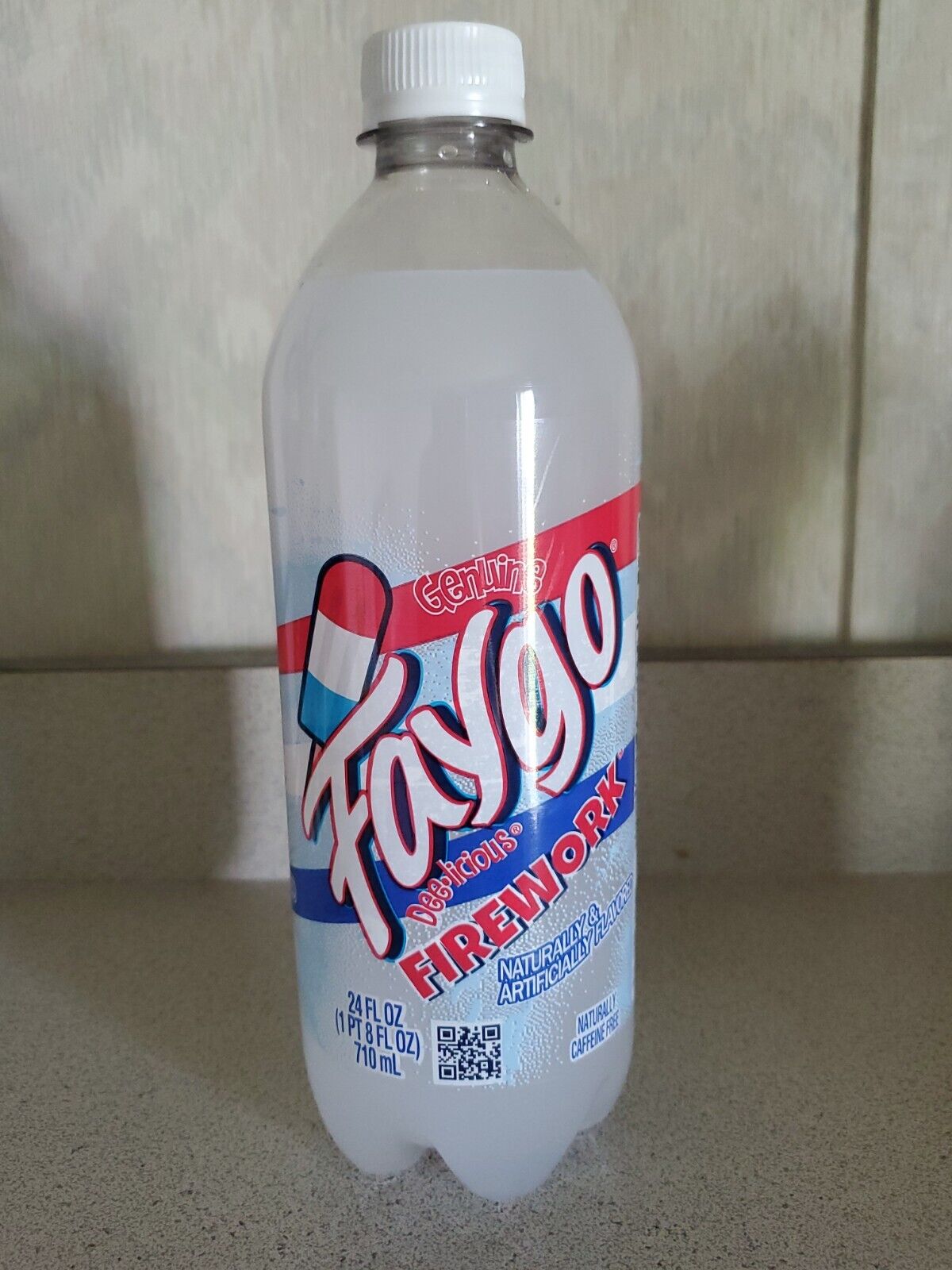 Full Faygo Firework Flavored Soda Pop 24oz Bottle 4th of July Limited Edition 