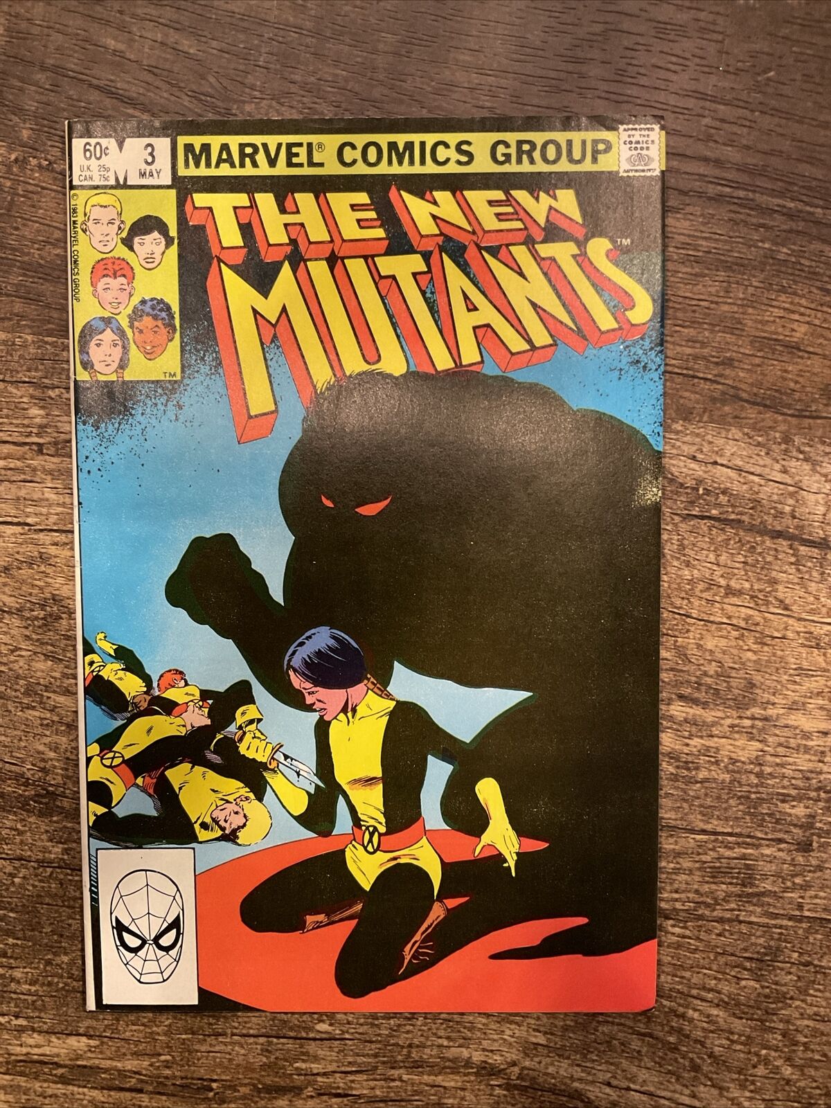 New Mutants #3 (May 1983, Marvel) VF- 7.5