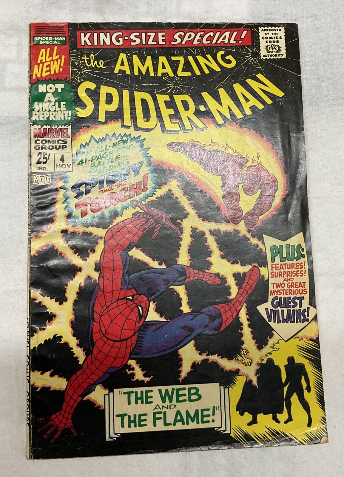 The Amazing Spider-Man King Size #4 (1967) UNREAD \