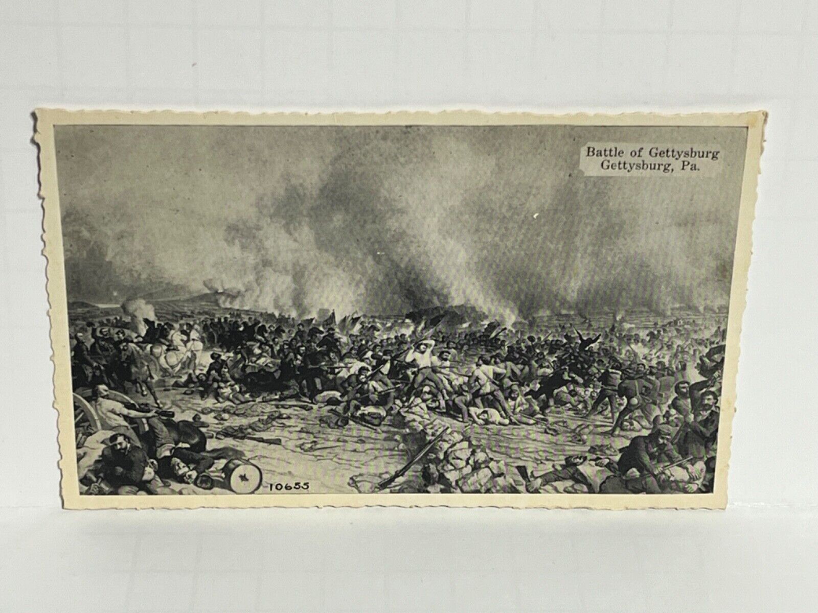 Postcard Battle of Gettysburg Artist P.F. Rothermel PA A6