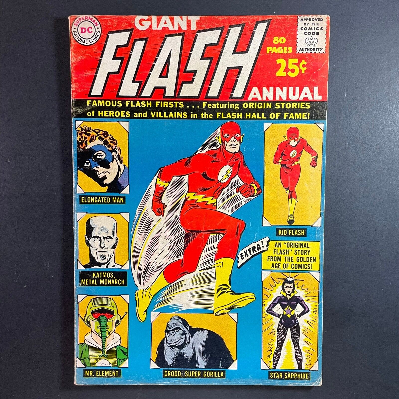 Flash Annual 1 Silver Age DC 1963 Gorilla Grodd Carmine Infantino Giant comic