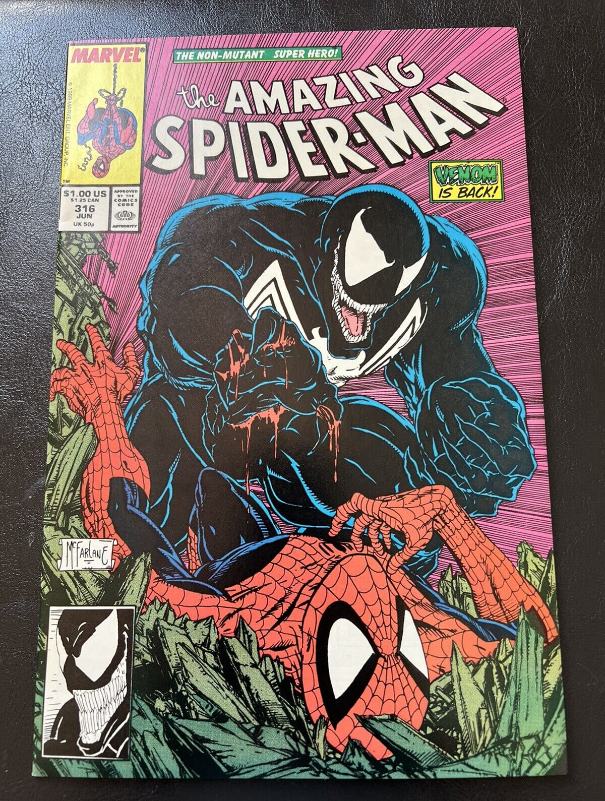 Amazing Spider-Man #316 NM or better / 1st Venom Cover Appearance CGC?