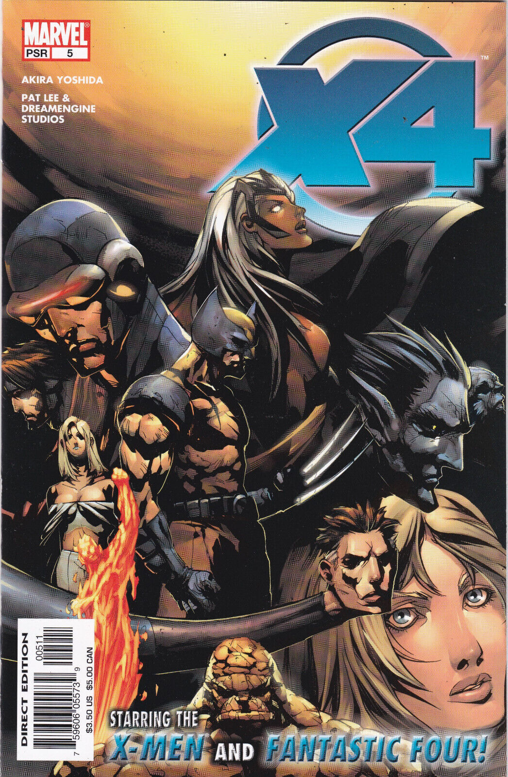 X-Men / Fantastic Four (X4)  #5, (2005) Marvel Comics, High Grade