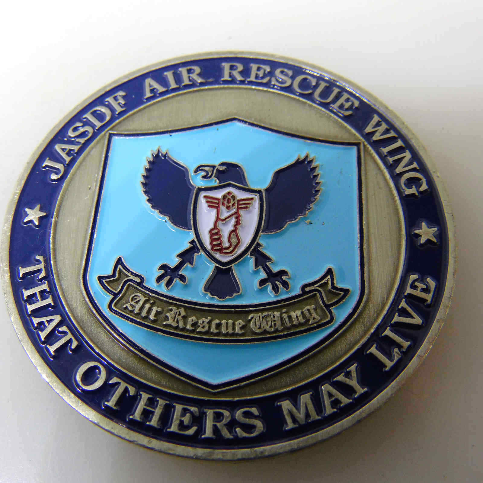 JASDF AIR RESCUE WING CHALLENGE COIN