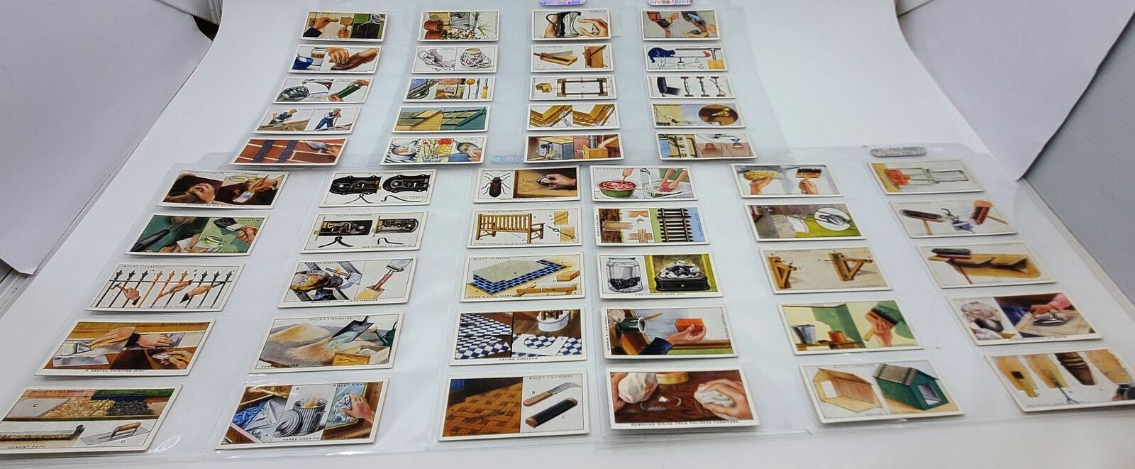 1927 WD & HO Wills Household Hints Cigarettes Tobacco Cigarette Cards  Set of 50