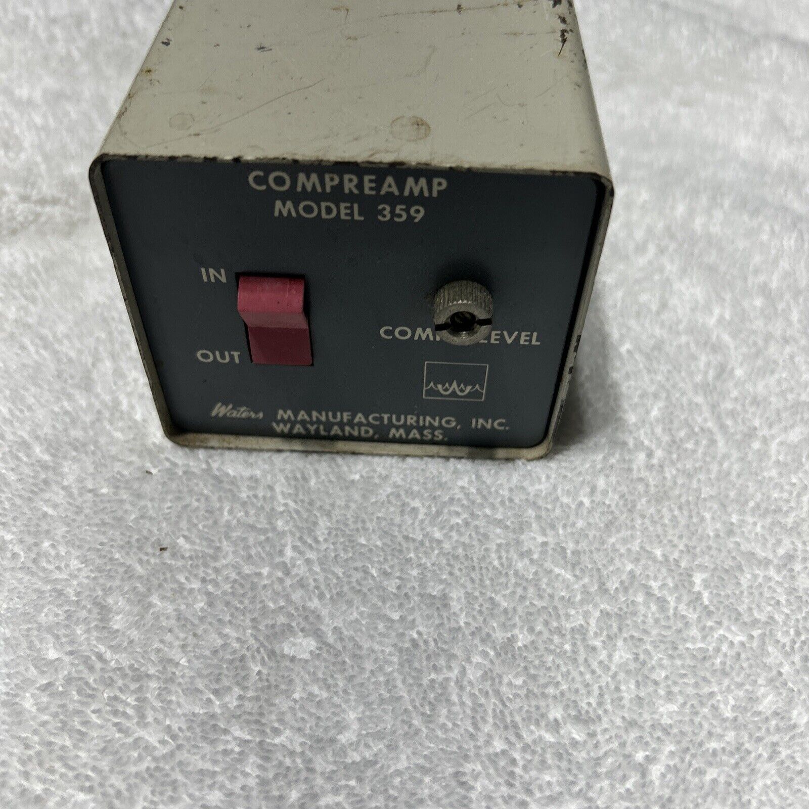 Waters 359, Compreamp, Compressor, Preamp, Ham Radio Vintage Unit Preamp