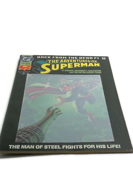 The Adventures Of SUPERMAN  Back From The Dead  DC Comics No.500 11 1993 