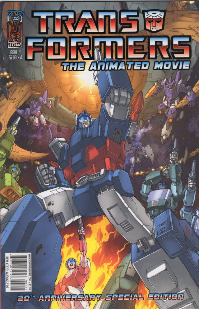 TRANSFORMERS: THE ANIMATED MOVIE  #1  NM