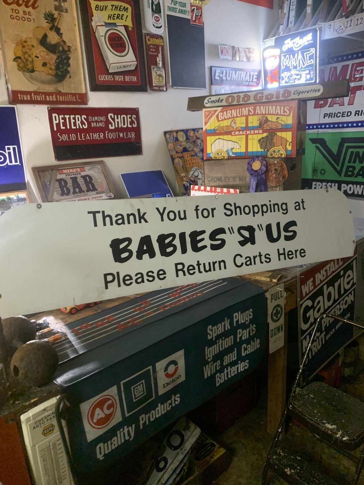 Vintage Sign, babies “r” us ,Babies R Us Sign ,Toys R Us Sign