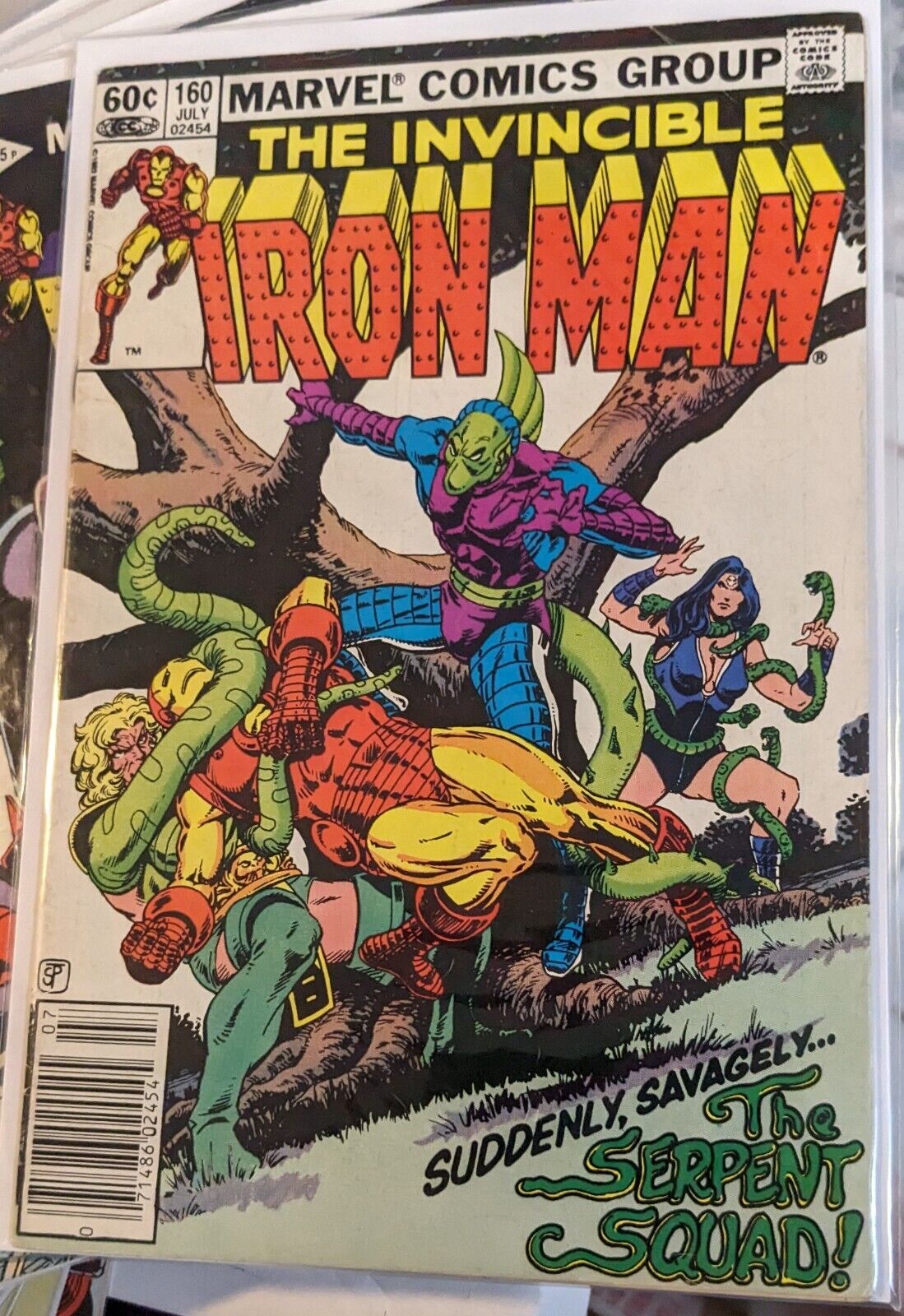 Invincible Iron Man # 160.. # 162,163,164,165,166,167,168,169. 9 Books Very Good