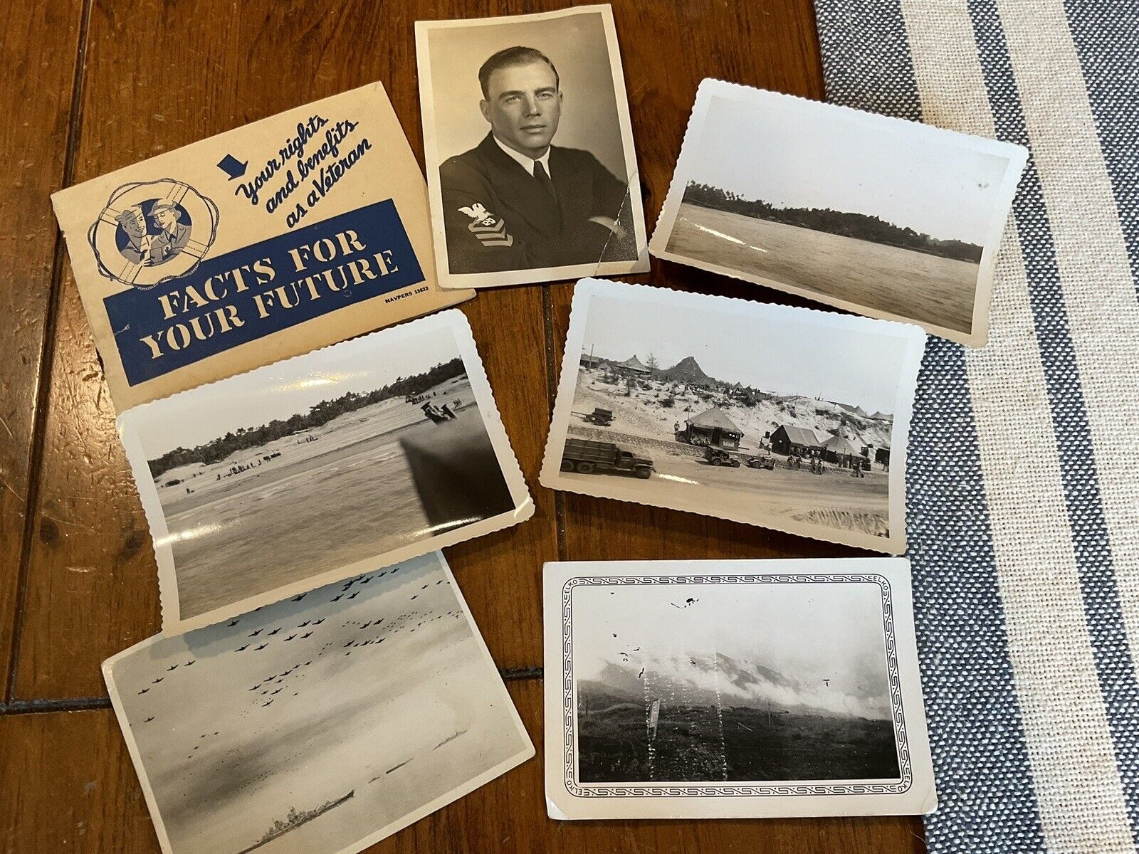 ORIGINAL WWII SMALL USN LOT - PACIFIC THEATER