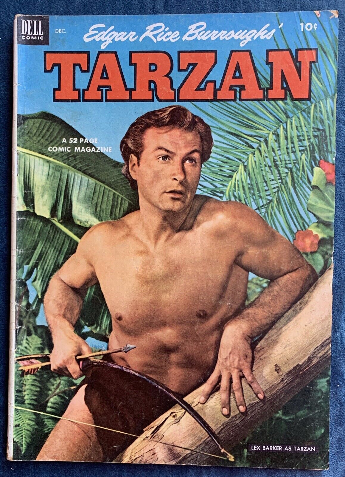 Tarzan #39  Dec 1952  Lex Barker Cover