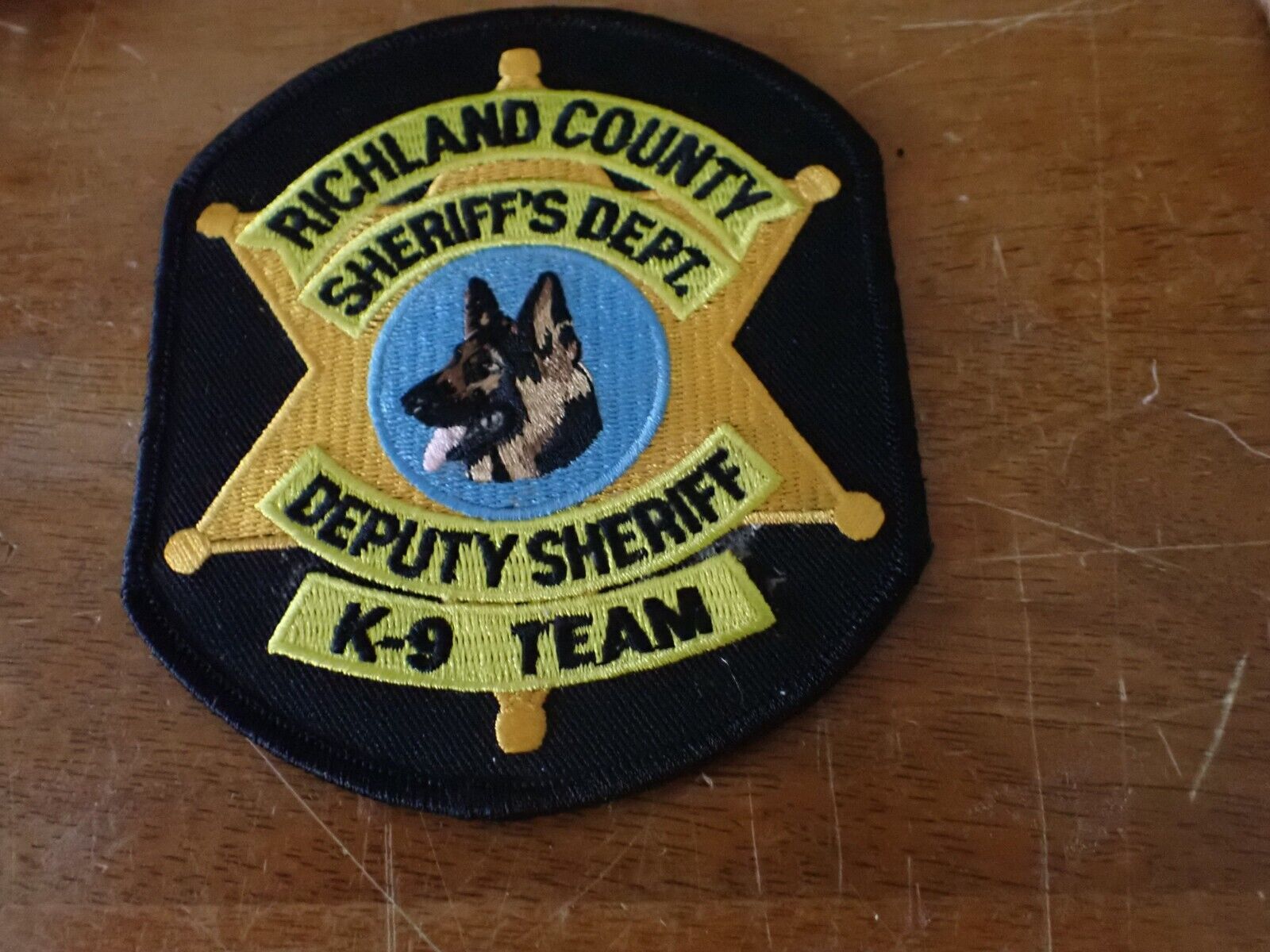 SOUTH CAROLINA RICHLAND COUNTY SHERIFF DEPART DEPUTY   K9   OFFICER  bx 12 #33