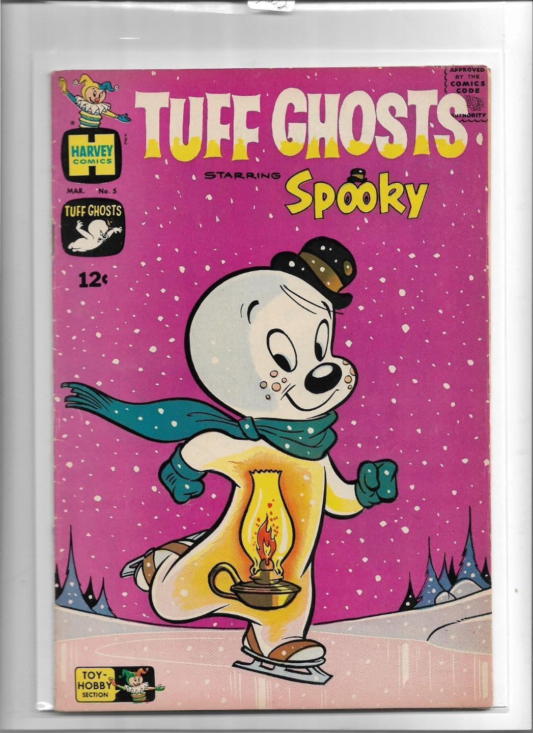 TUFF GHOSTS, STARRING SPOOKY #5 1953 VERY GOOD 4.0 3502 center page detached