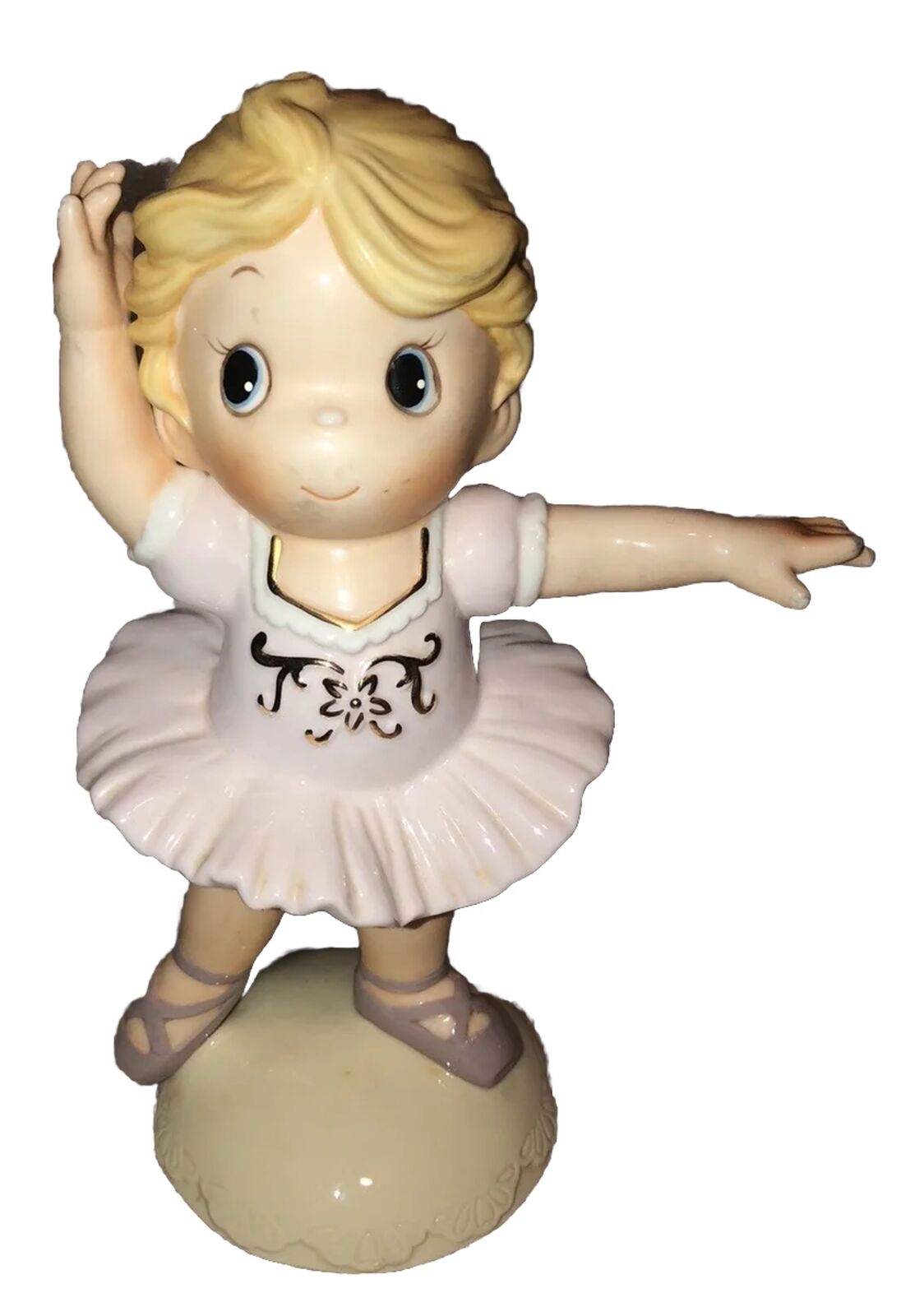 Precious Moments Ballerina Figurine Limited Edition Fine Porcelain 8” CUTE