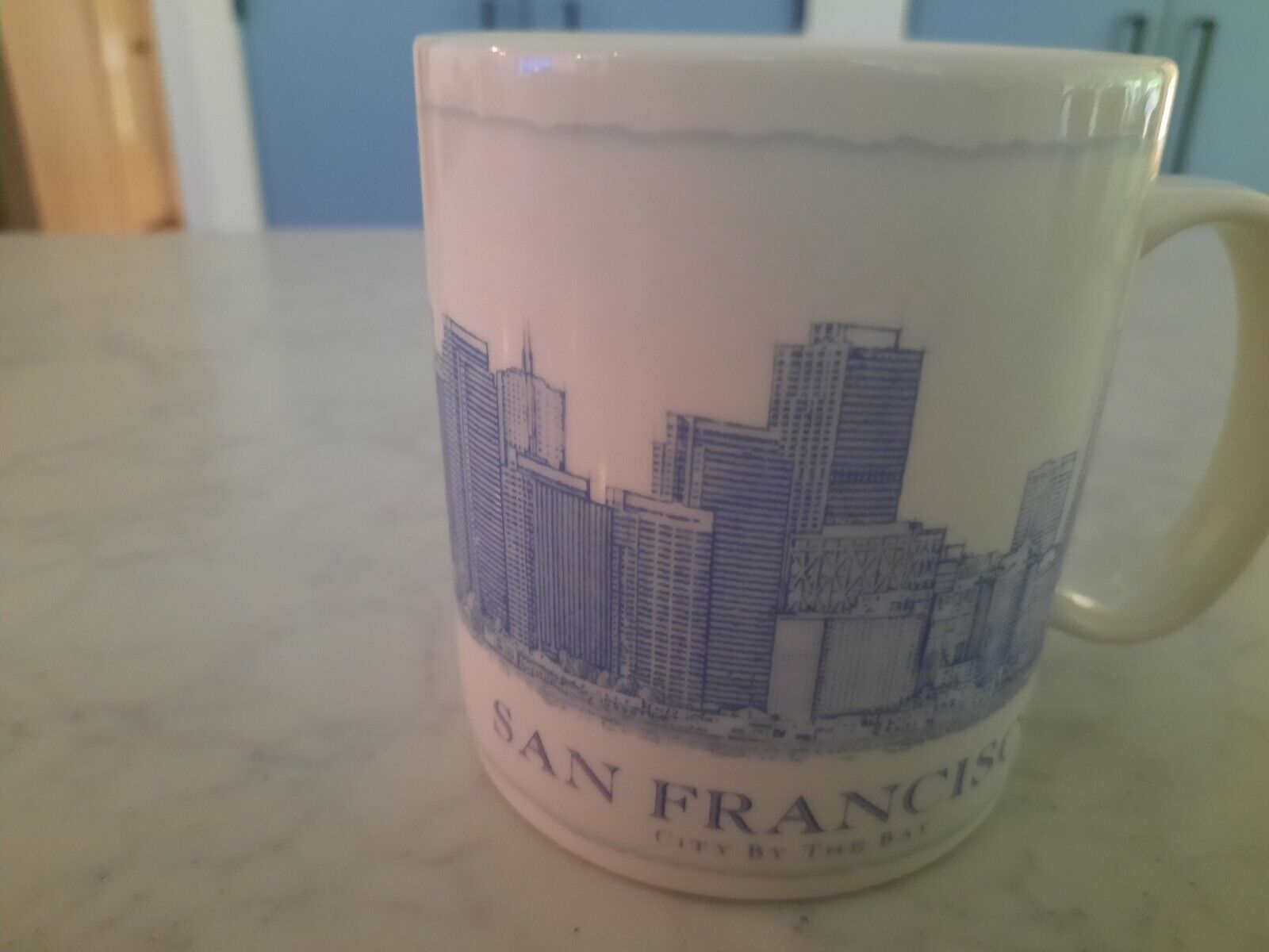 Starbucks San Francisco City By The Bay Architectural Series Coffee Mug Cup 18oz