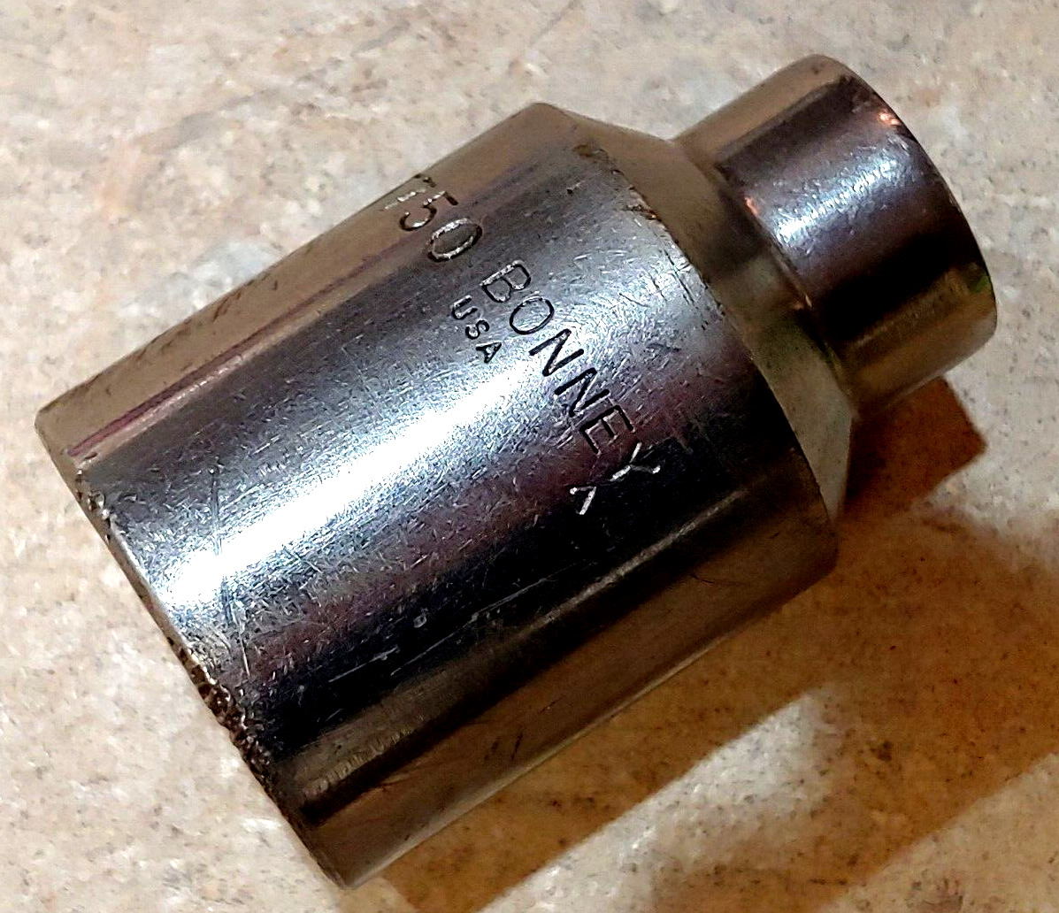 Vintage BONNEY Tools 3/8 Drive T750 Oil Pressure Switch 1-1/16\