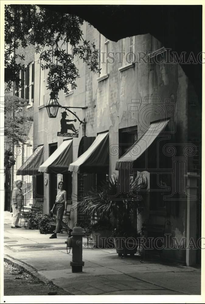 1993 Press Photo Catfish Row located in old Charleston, South Carolina