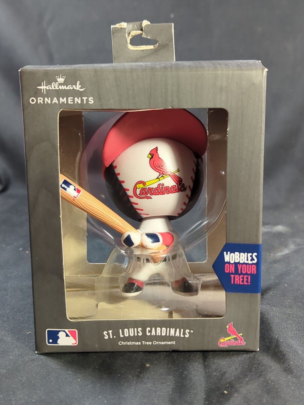 Hallmark Keepsake Ornament St Louis Cardinals Bobble Head Wobble Baseball MLB