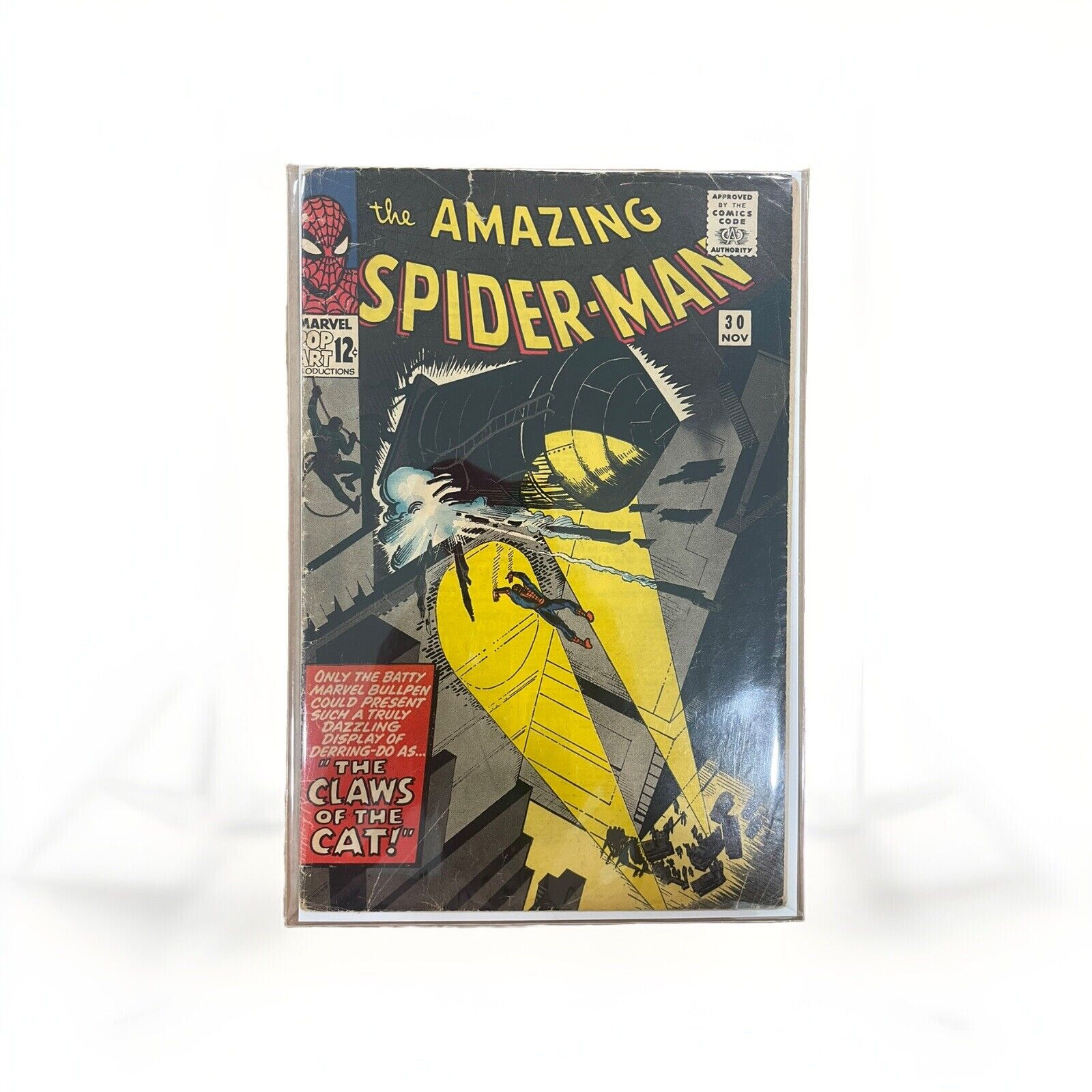 THE AMAZING SPIDER-MAN #30 - 1st app CAT BURGLAR, 1965
