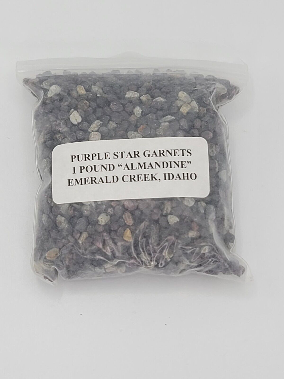 Purple Star Garnets Almandine - Emerald Creek, Idaho - Idaho Garnet Rough - 1 lb