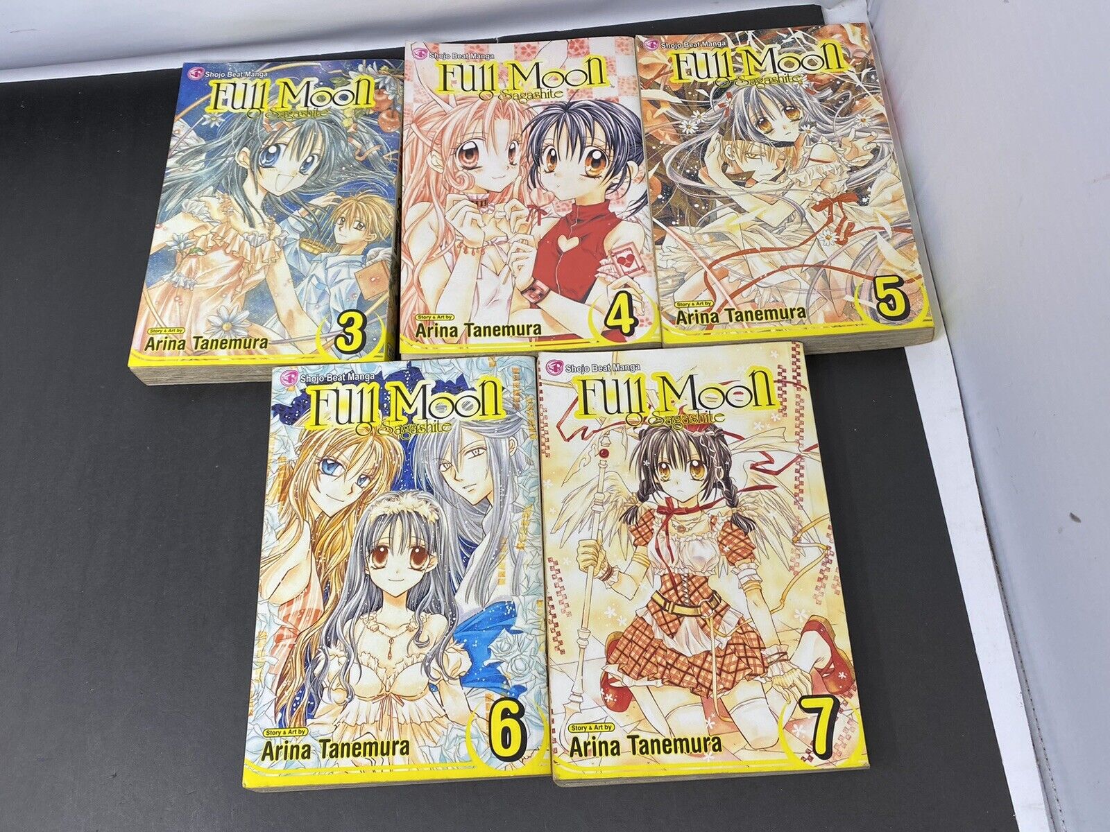 Full Moon O Sagashite English Manga Volumes 3, 4. 5, 6, 7 Arina Tanemura