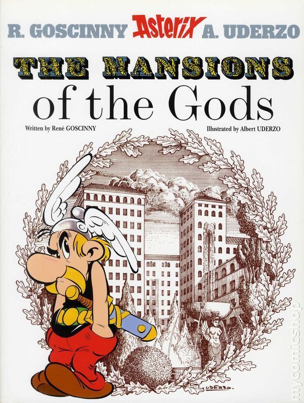 Asterix The Mansion of the Gods GN Revised Edition #1-REP VF 2004 Stock Image