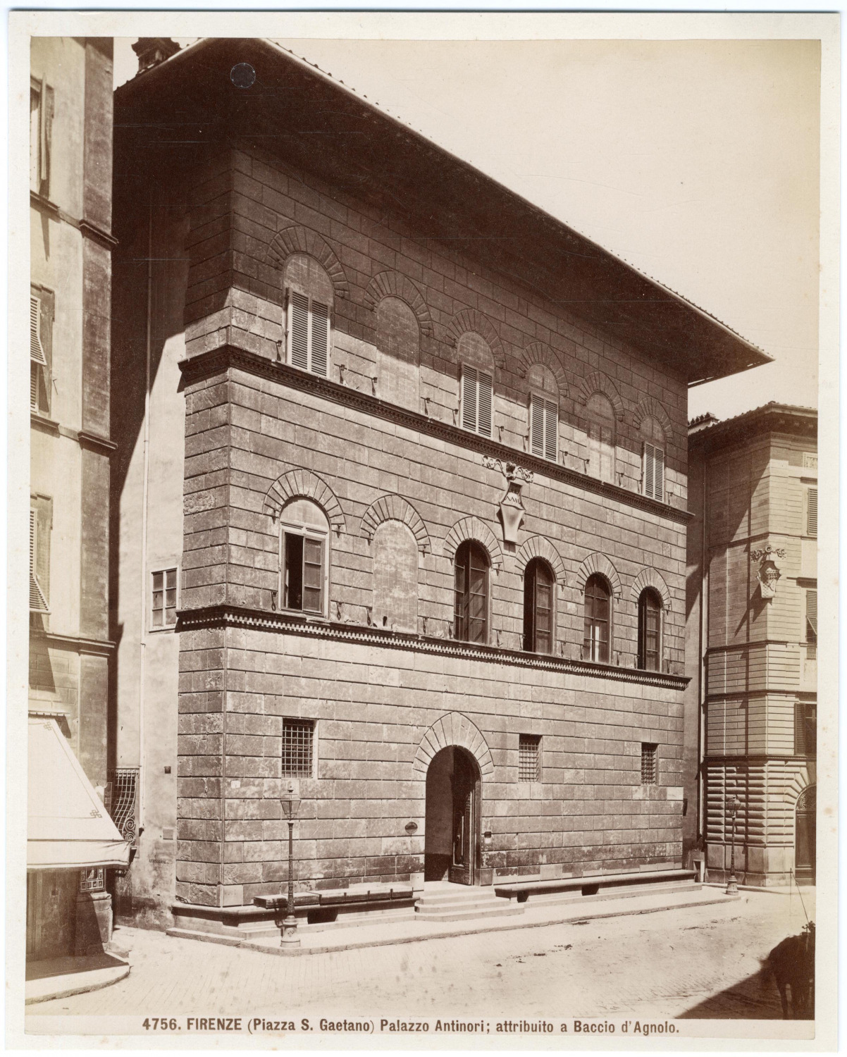 Italy, Florence, Florence, Palazzo Antinori, attributed to Baccio d'Agnolo  