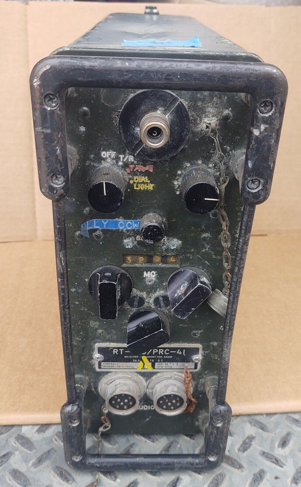 Military Radio RT-695 PRC-41 Receiver Transmitter  #1