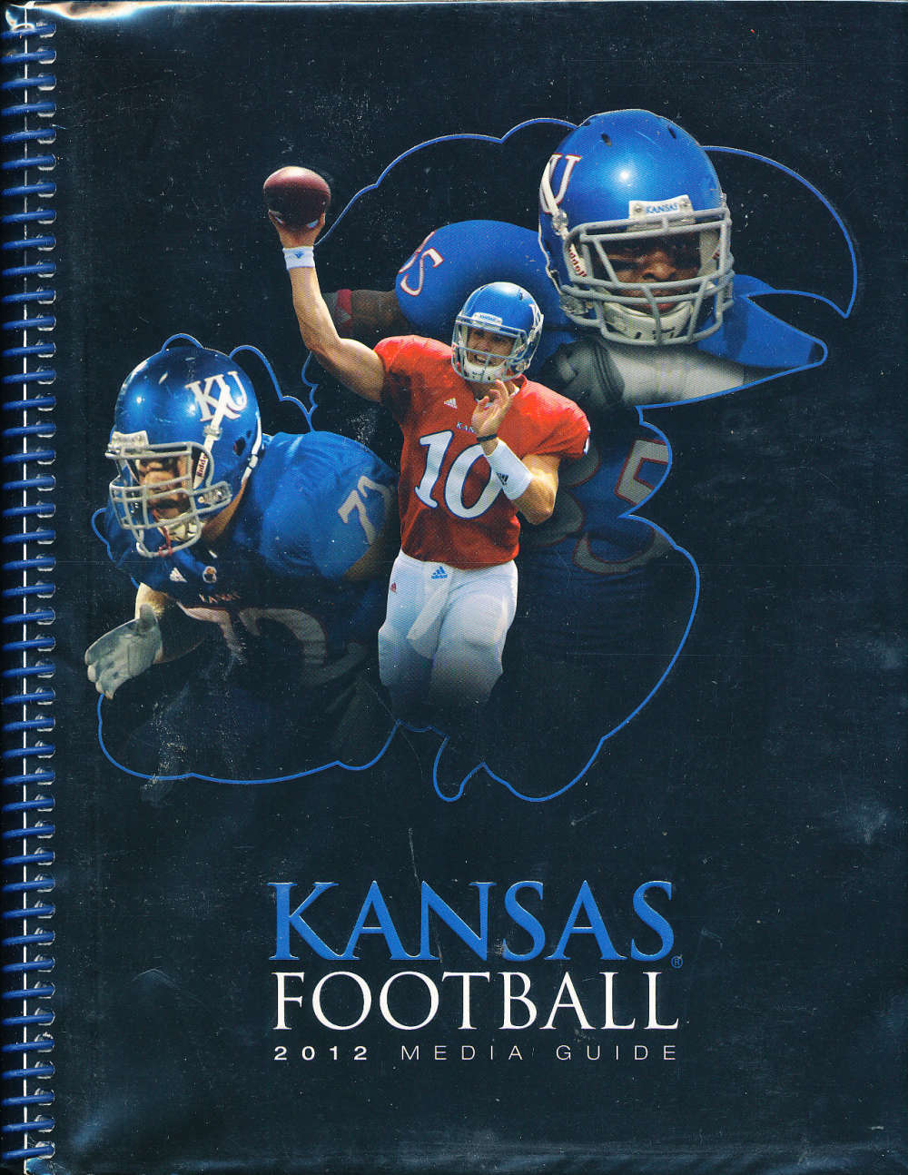2012 Kansas Football Press Media Guide  bx101