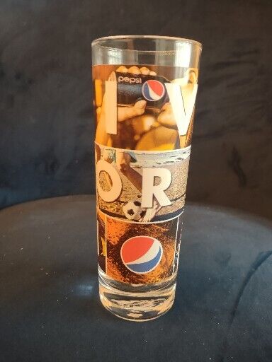  Pepsi LIVE FOR NOW Promotional Highball Glass 2017 Rare Great Shape Unused 