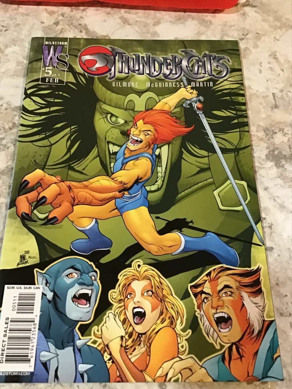 2002 Wildstorm Comics ThunderCats  #5 of 5