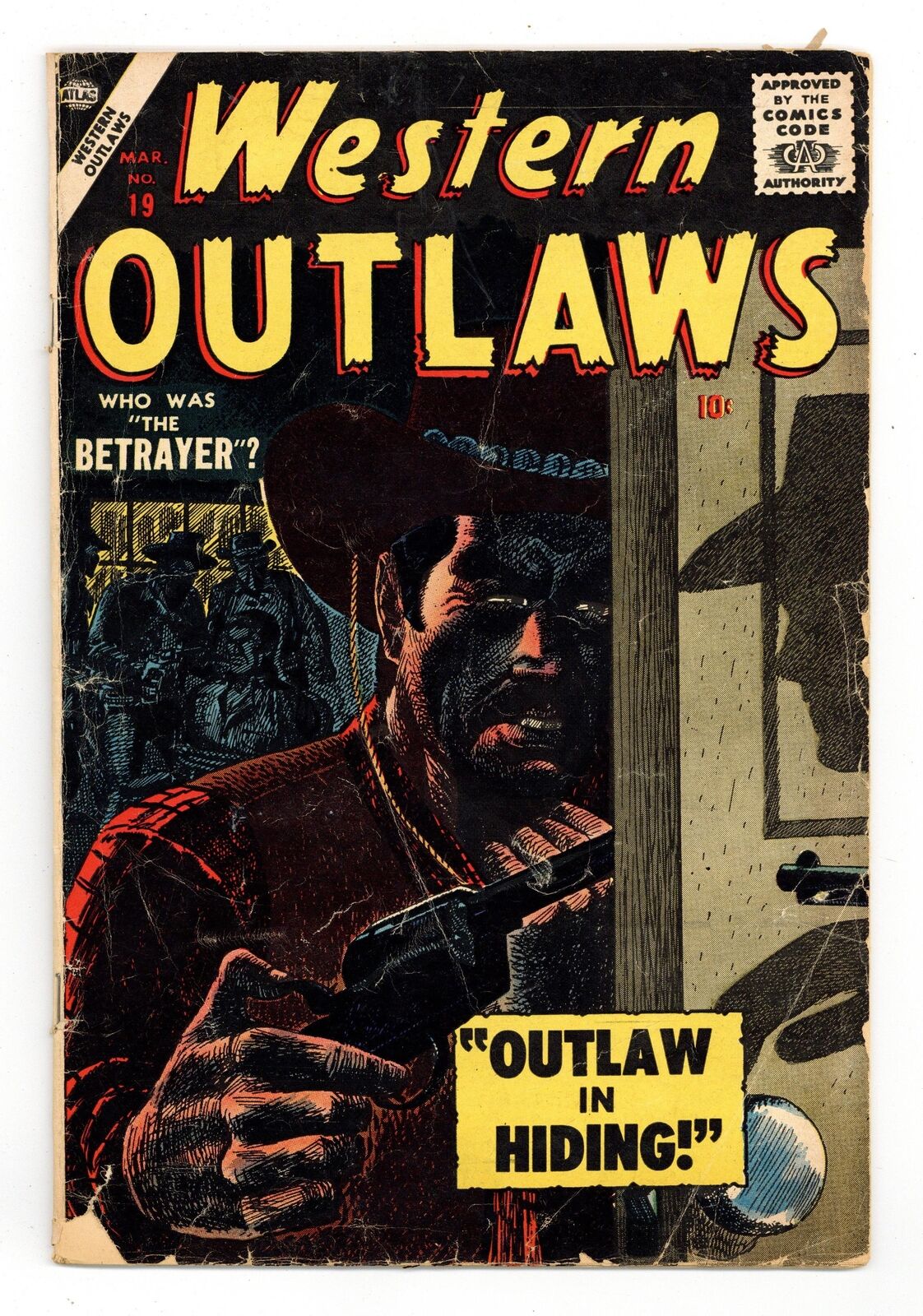 Western Outlaws #19 GD+ 2.5 1957